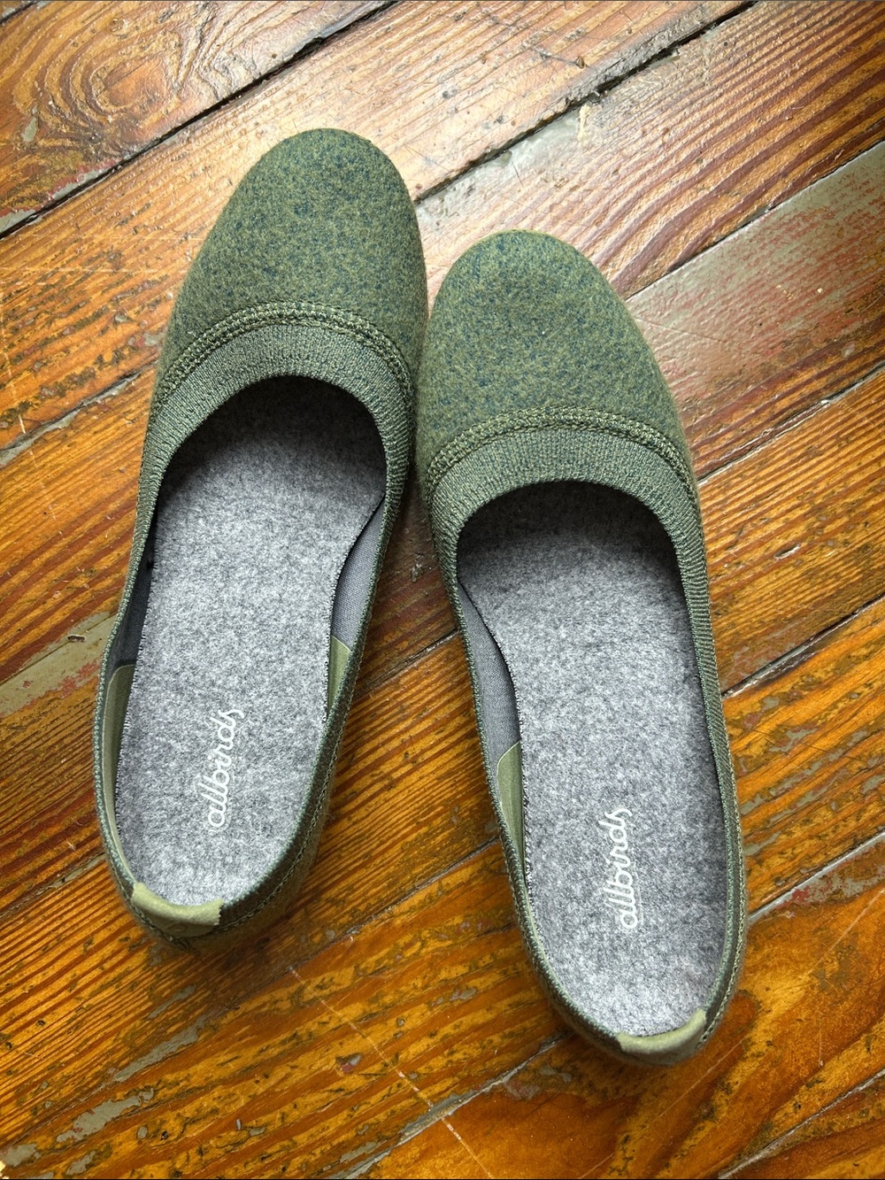 Allbirds Tree Breezers Womens Wool Slip-On Flats